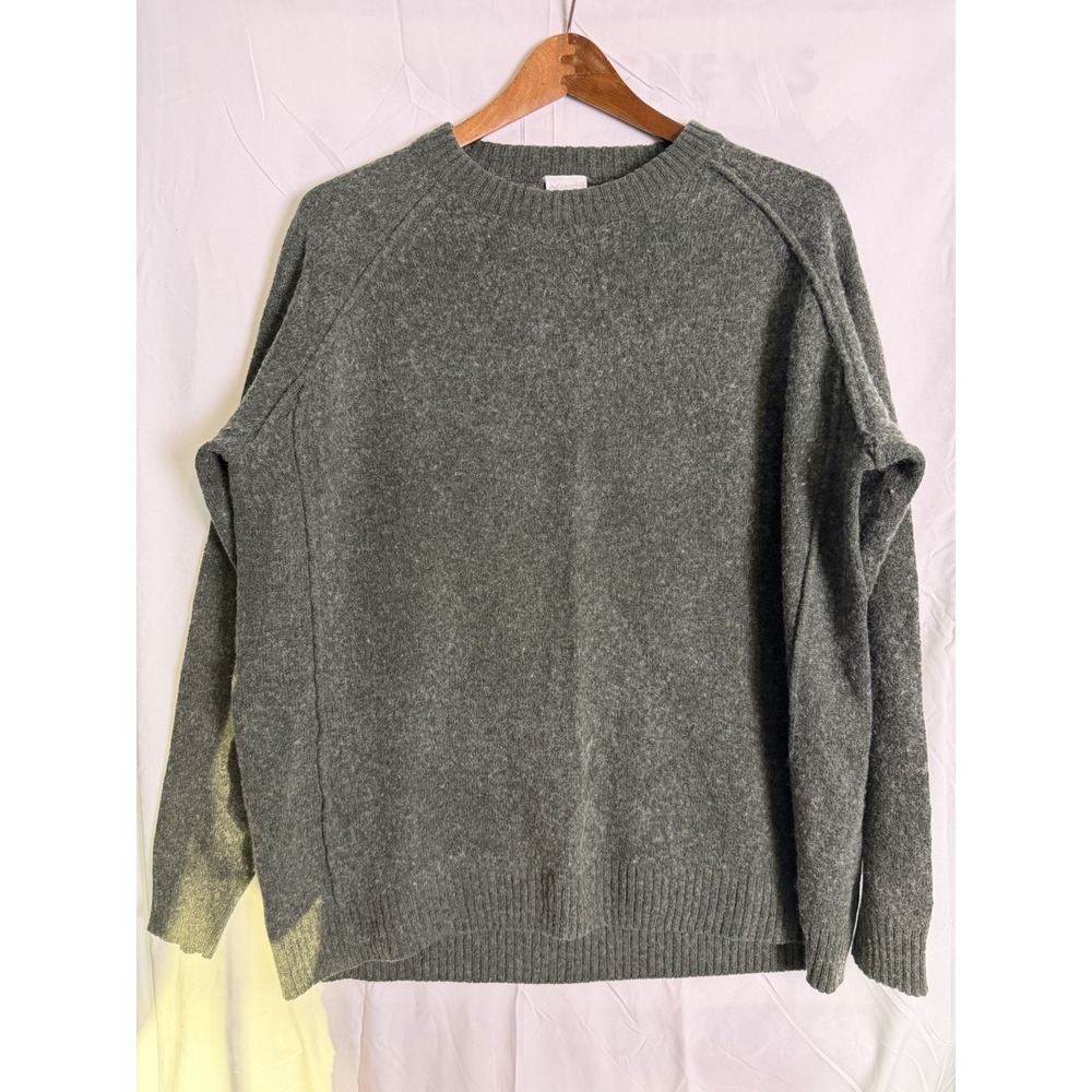 Columbia Men's Dark Green Long Sleeve Wool Blend Sweater Size XL